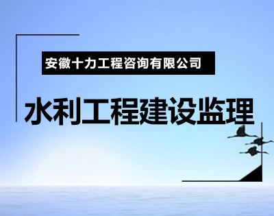 水利工程建设监理